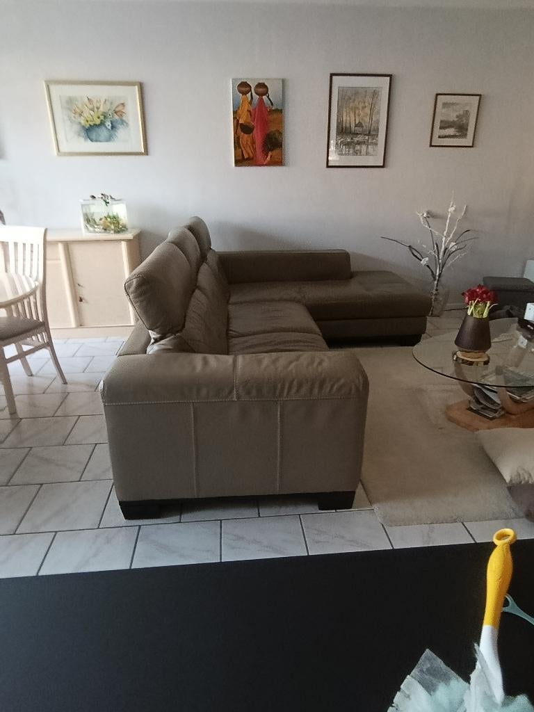 zithoek leer( cuir no1), canapé cuir, Enlèvement, Utilisé, Cuir