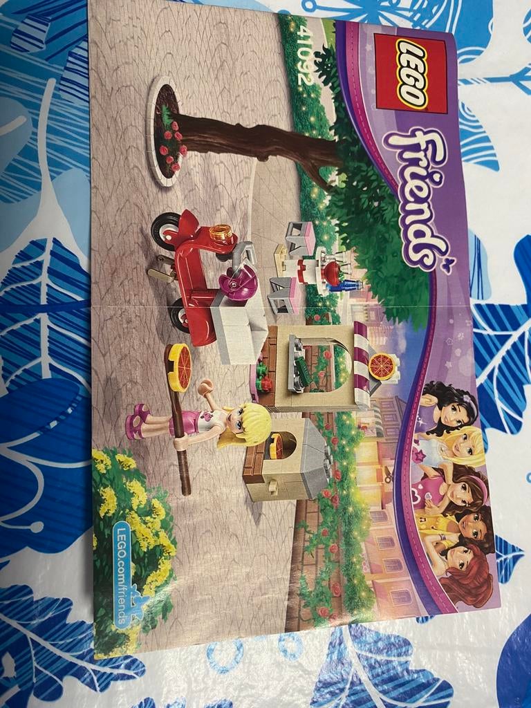 Lego friends 41092 pizzeria, Ophalen of Verzenden, Zo goed als nieuw, Lego