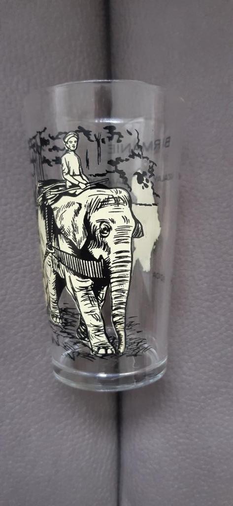 verre de Birmanie à collectionner le verre, Collections, Enlèvement ou Envoi, Utilisé, Autres types