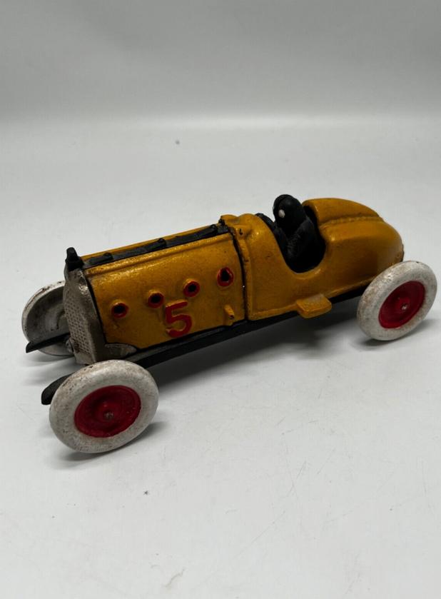 voiture de course Hubley en fonte de fer, Antiquités & Art, Enlèvement ou Envoi