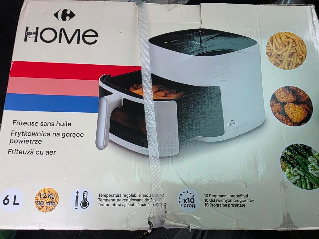 Airfryer 6l, Enlèvement