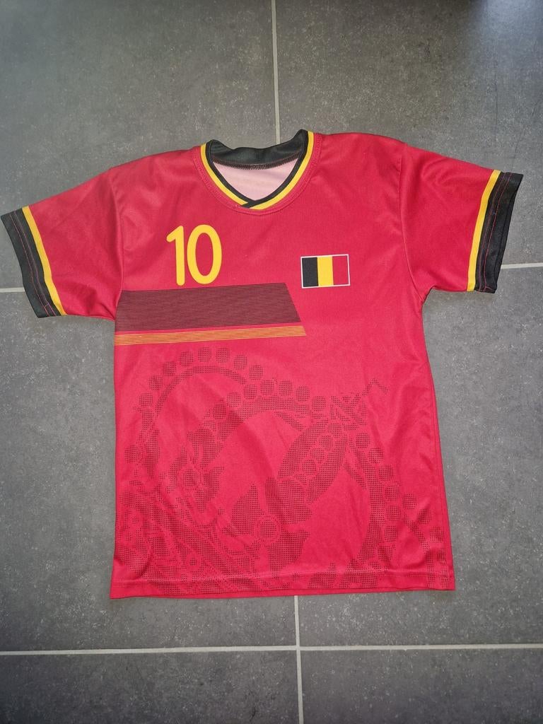 T-shirts Rode Duivels - maat 152, Kinderen en Baby's, Ophalen, Gebruikt, Jongen of Meisje, Shirt of Longsleeve