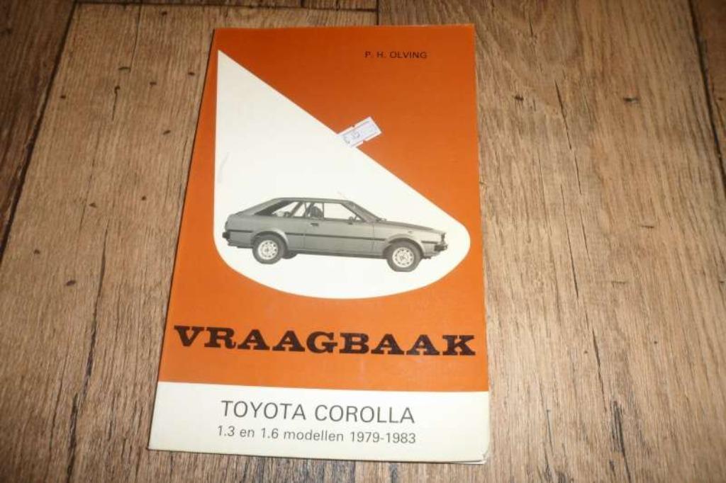 Vraagbaak Toyota Corolla, Autos : Divers, Modes d'emploi & Notices d'utilisation, Enlèvement ou Envoi