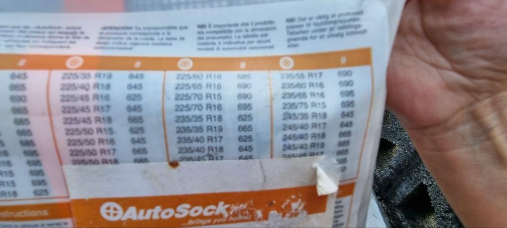 Chaines neige/Chaussettes a neige pour pneus, Enlèvement ou Envoi, Neuf