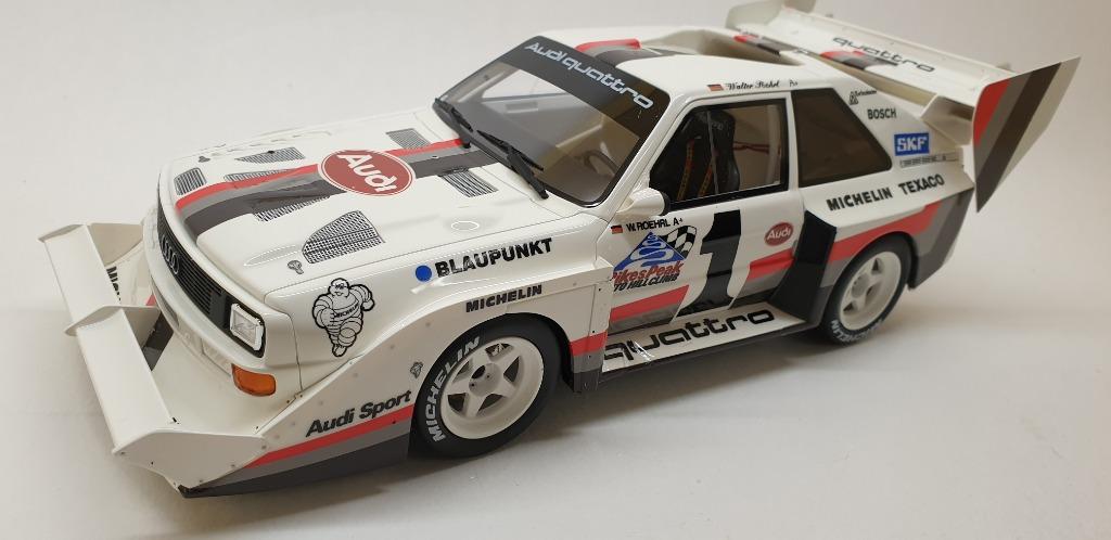 otto-mobile 1:18 audi quattro s1 "pikes peak" (ot171), Ophalen of Verzenden, Nieuw, Auto, OttOMobile