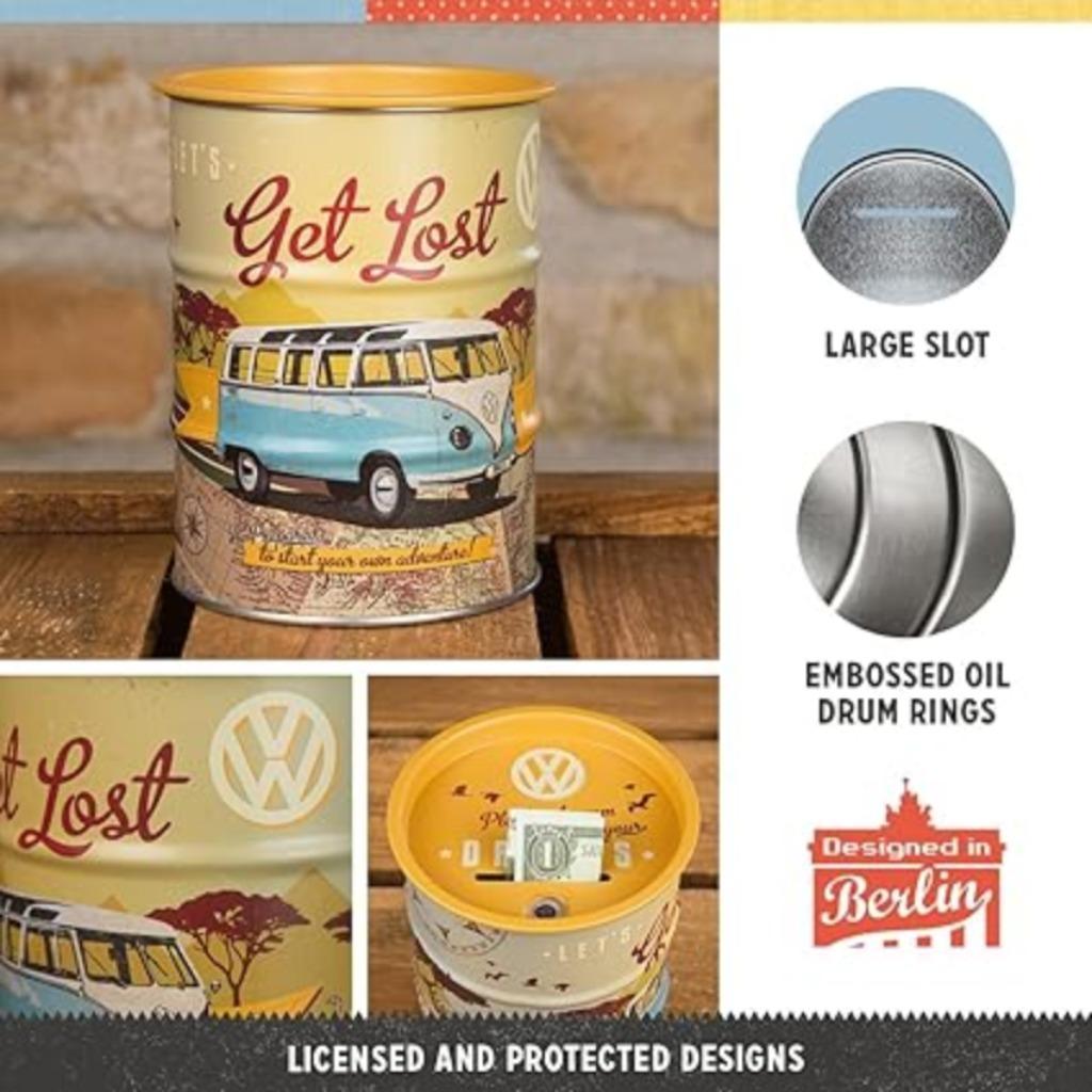 Tirelire rétro LIVRAISON RAPIDE ET GRATUITE, Collections, Envoi, Neuf, Autres thèmes