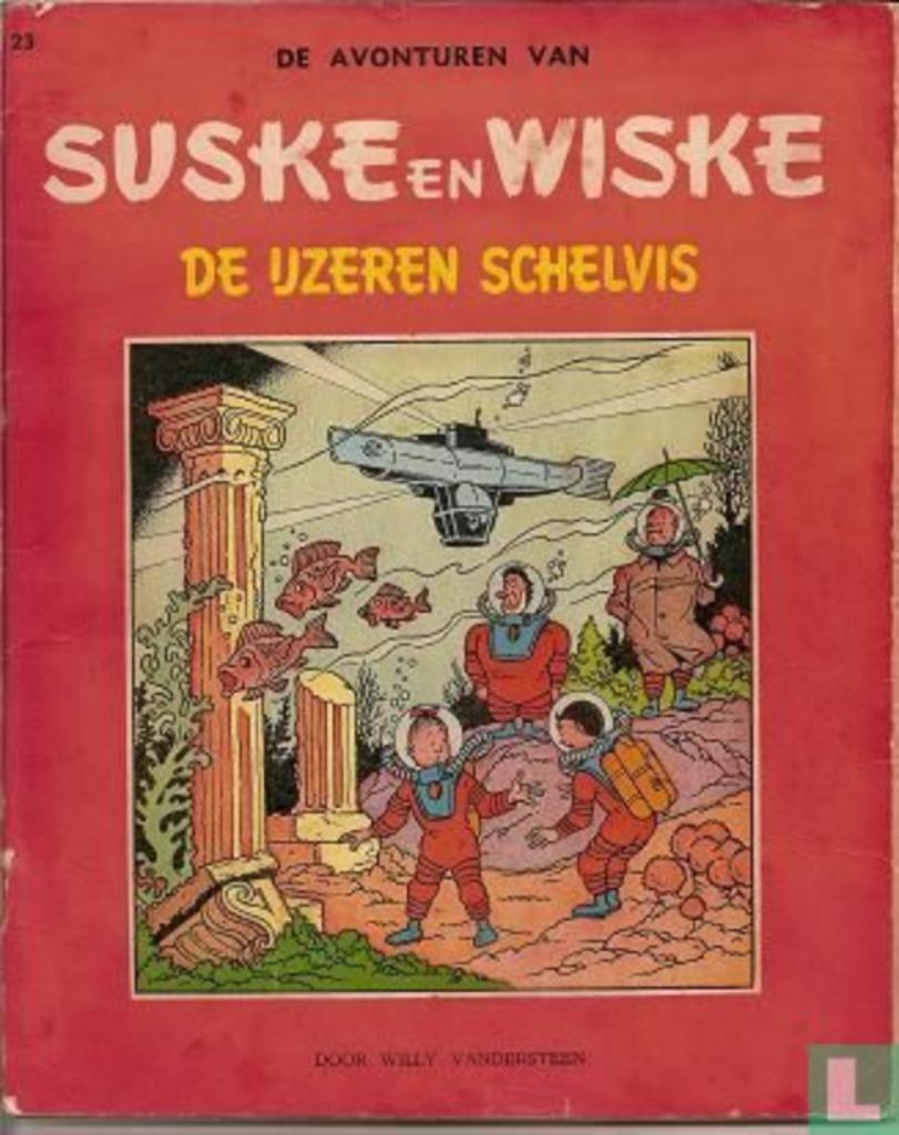 de ijzeren schelvis, Boeken, Ophalen of Verzenden, Gelezen, Willy Vandersteen