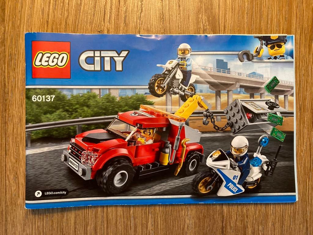 Lego City Sleeptruck probleem 60137, Ophalen, Zo goed als nieuw, Complete set, Lego