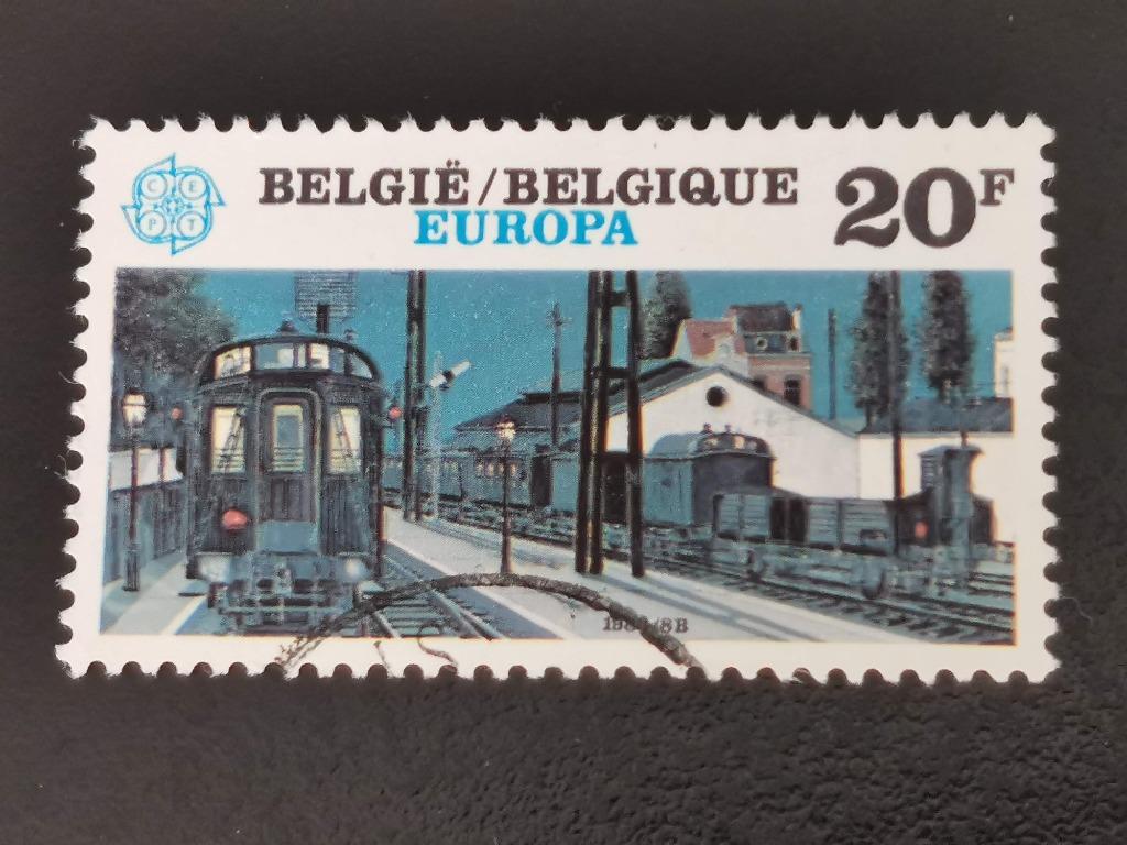 Belgie 1983 - schilderkunst: Paul Delvaux, Ophalen of Verzenden, Gestempeld