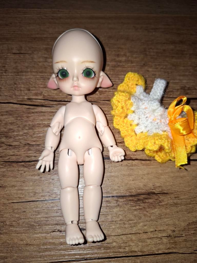 Luts Delf elf 1/6 bjdoll, Ophalen of Verzenden, Zo goed als nieuw, Pop