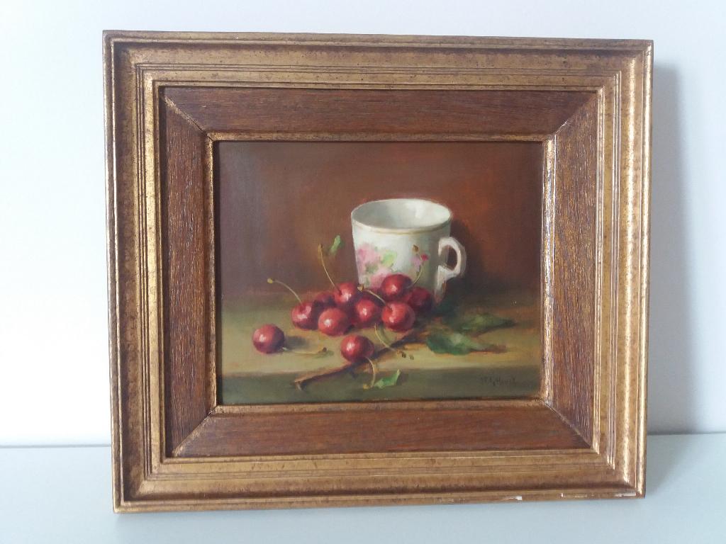 Nature morte aux cerises — Raymond van Hoeck, Enlèvement