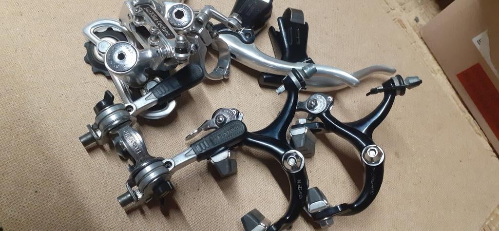 Retro groep suntour diacompe, Fietsen en Brommers, Fietsonderdelen, Ophalen of Verzenden