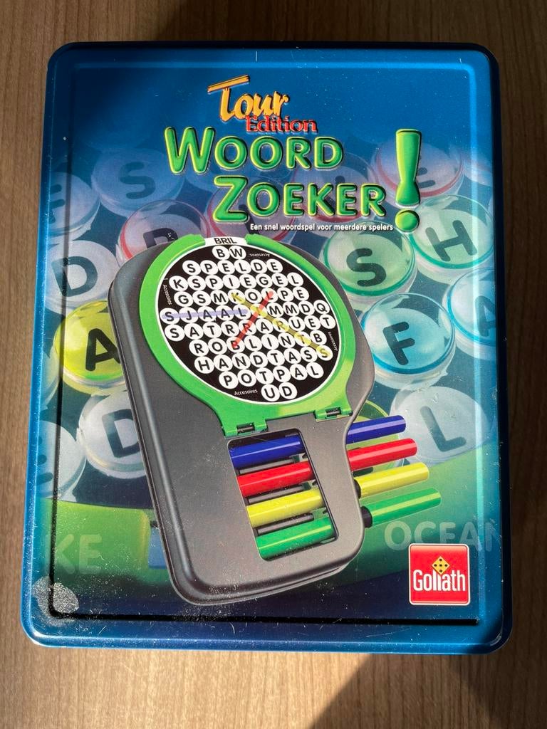 Goliath games woordzoeker tour edition, Ophalen of Verzenden, Zo goed als nieuw