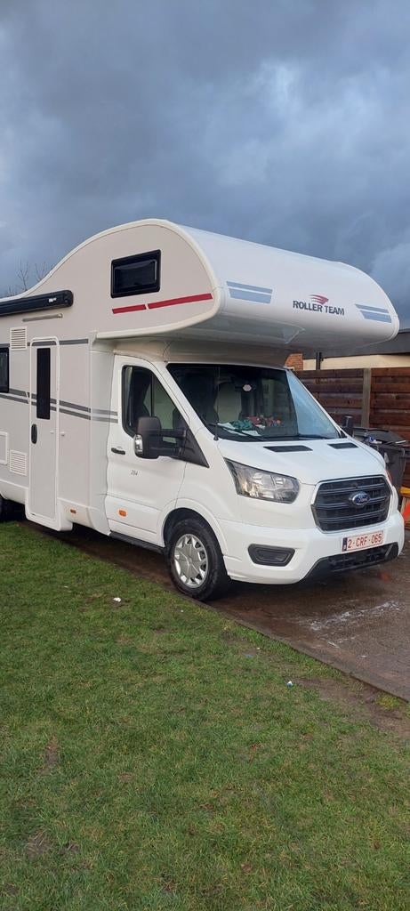 Ford Roller Team 284M, Caravanes & Camping, Camping-cars, Jusqu'à 5, Toilette à cassette, Réfrigérateur, Boîte manuelle