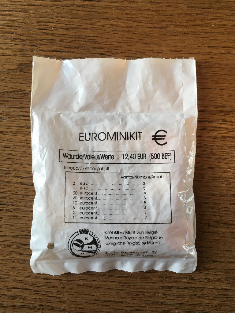 Kit Euro Mini, Enlèvement, Belgique, Autres valeurs, Série