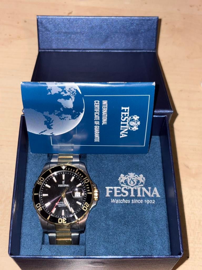 montre Festina neuve, Autres marques, Or, Enlèvement, Acier