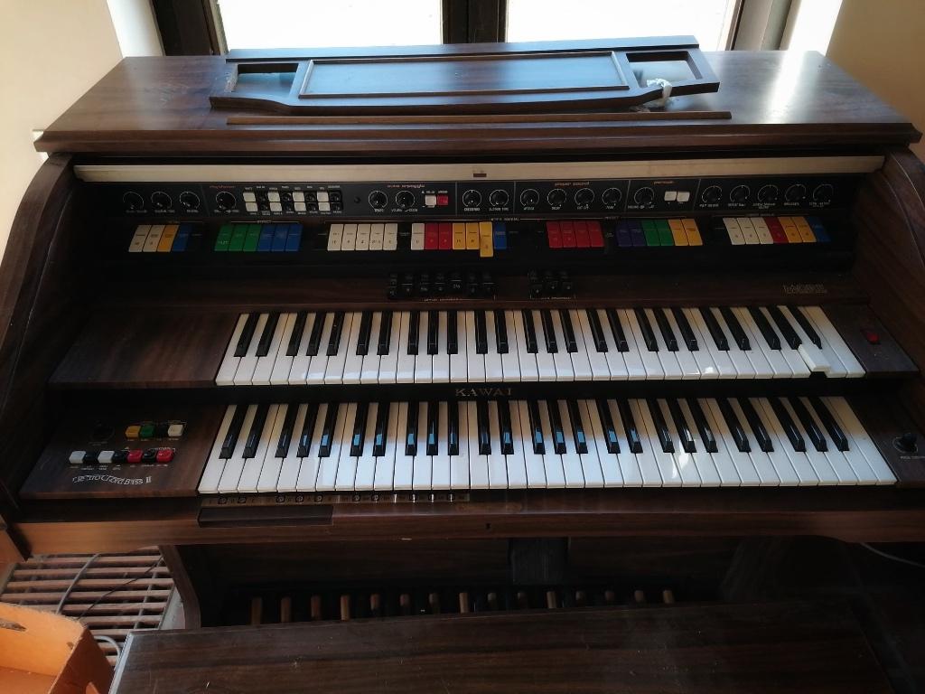 Kawai elektronisch orgel - met Electro Chord Bass II, Muziek en Instrumenten, Orgels, Gebruikt, Orgel, 2 klavieren, Ophalen