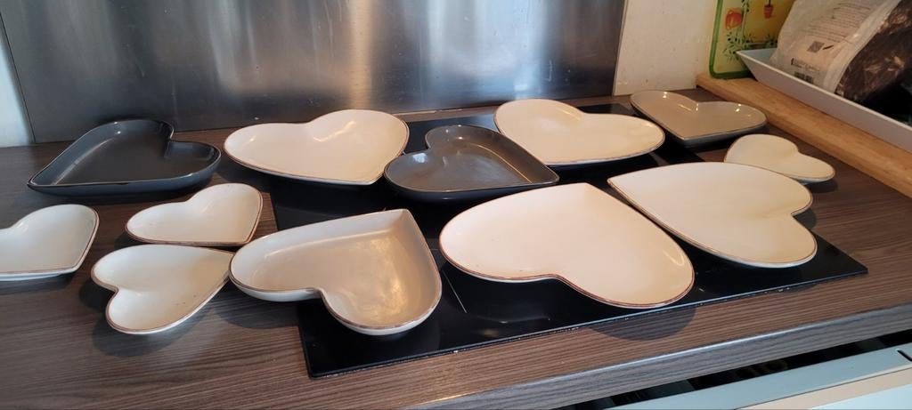 Ensemble 12 assiettes Athezza céramique, Maison & Meubles, Enlèvement ou Envoi, Céramique