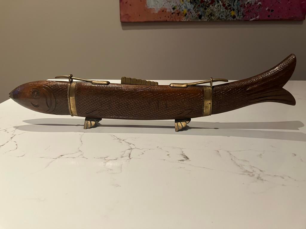 Ensemble de 2 pièces à sculpter/couteaux anglo-indien unique, Antiquités & Art, Antiquités | Couverts, Enlèvement ou Envoi