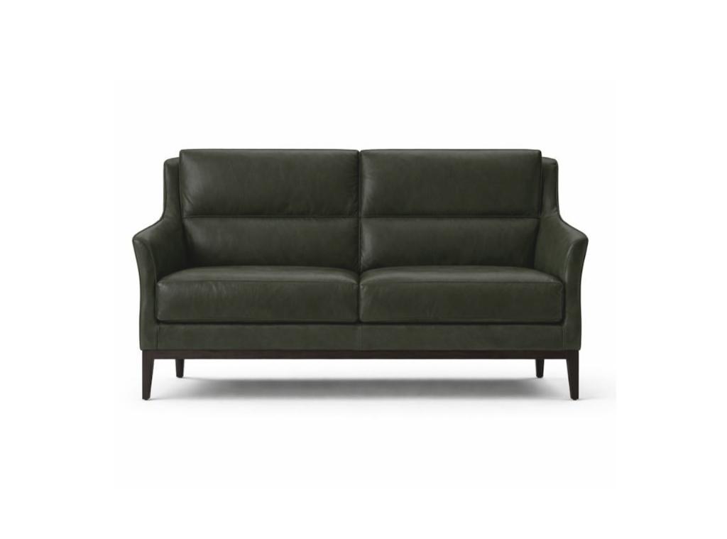 Chaise Durlet Rialto vert foncé à vendre !, Maison & Meubles, Canapés | Salons, 75 à 100 cm, Stijlvol, Enlèvement, Utilisé