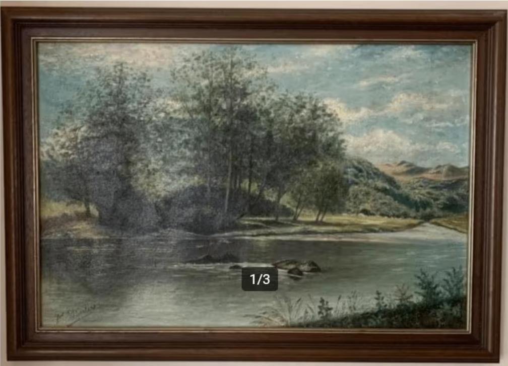 Schilderij van Jos Mertens, Antiek en Kunst, Kunst | Schilderijen | Klassiek, Ophalen