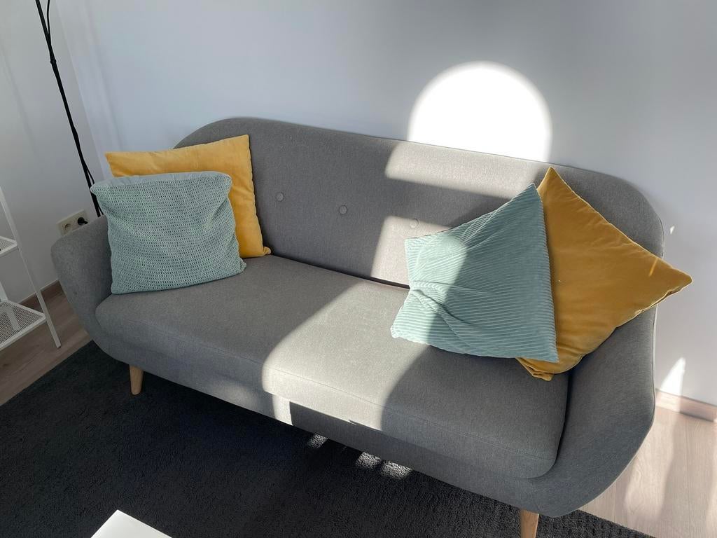 Zetel 2,5-zit Jysk, Huis en Inrichting, Slaapkamer | Slaapbanken, Ophalen, Zo goed als nieuw