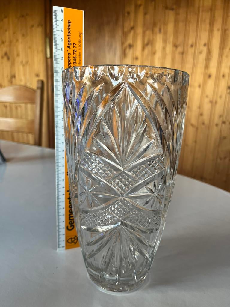 Vase 23 cm, Maison & Meubles, Enlèvement, Comme neuf, Verre