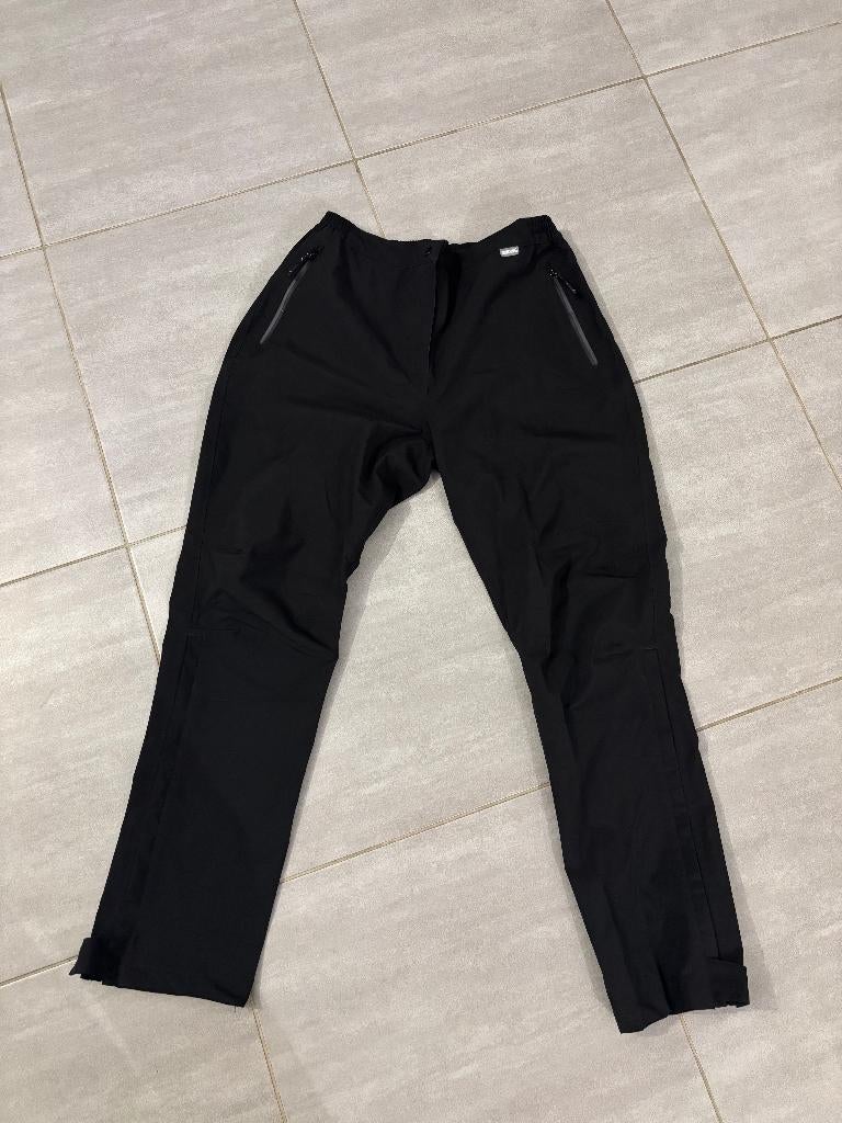 Waterdichte overbroek dames, Regatta, Zwart, Nieuw, Lang