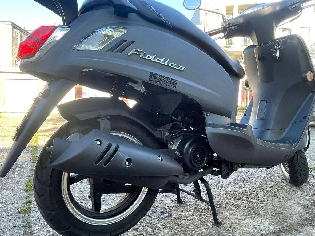SYM Fiddle 2, Fietsen en Brommers, Scooters | SYM, Ophalen, Benzine, Fiddle, 50 cc