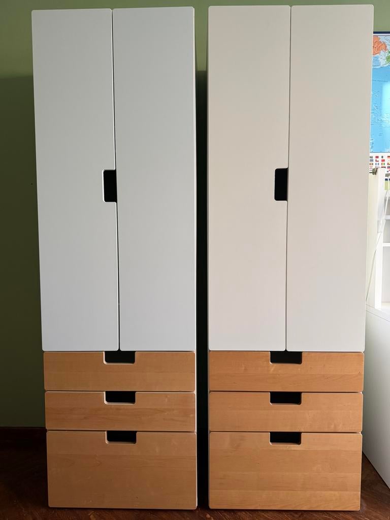2 Armoires IKEA STUVA (équivalent Småstad) - Très bon état, Ophalen, 50 tot 70 cm, 105 cm of meer, Zo goed als nieuw