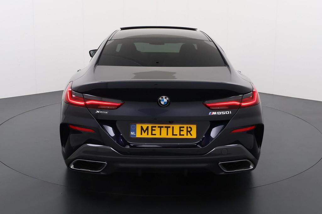 BMW 8 Serie Gran Coupé M850i xDrive High Executive softclos, Autos, BMW, Cuir, Achat, 4395 cm³, Entreprise