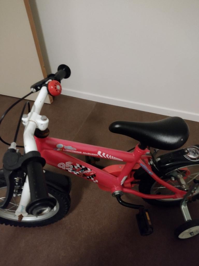 Kinderfiets, Fietsen en Brommers, Ophalen, Gebruikt, Zijwieltjes