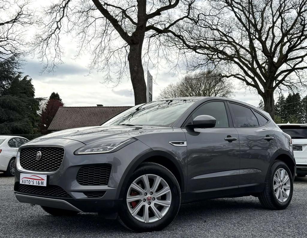 Jaguar E-Pace 2.0 D AWD S 2018 Leder Camera Led Lijn assist, Autos, Jaguar, Cuir, Argent ou Gris, Entreprise, Noir