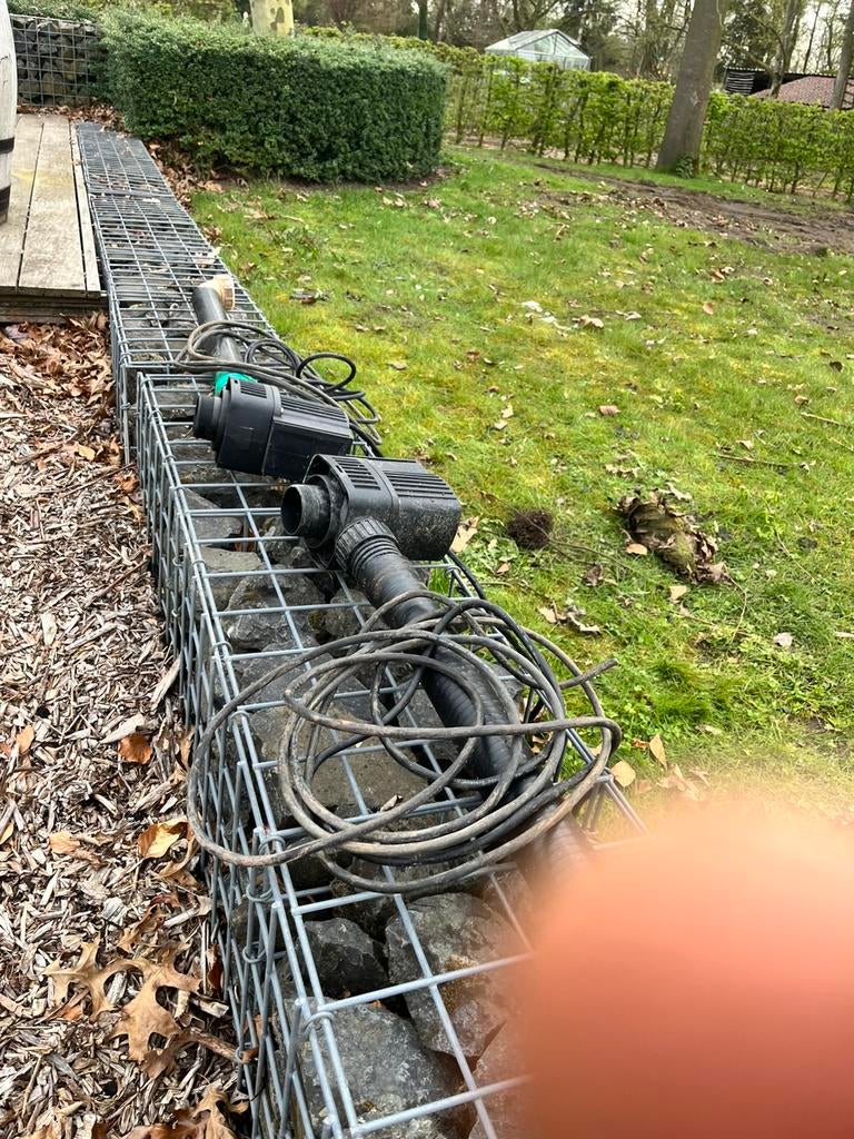 Pompes pour étangs, Enlèvement, Utilisé