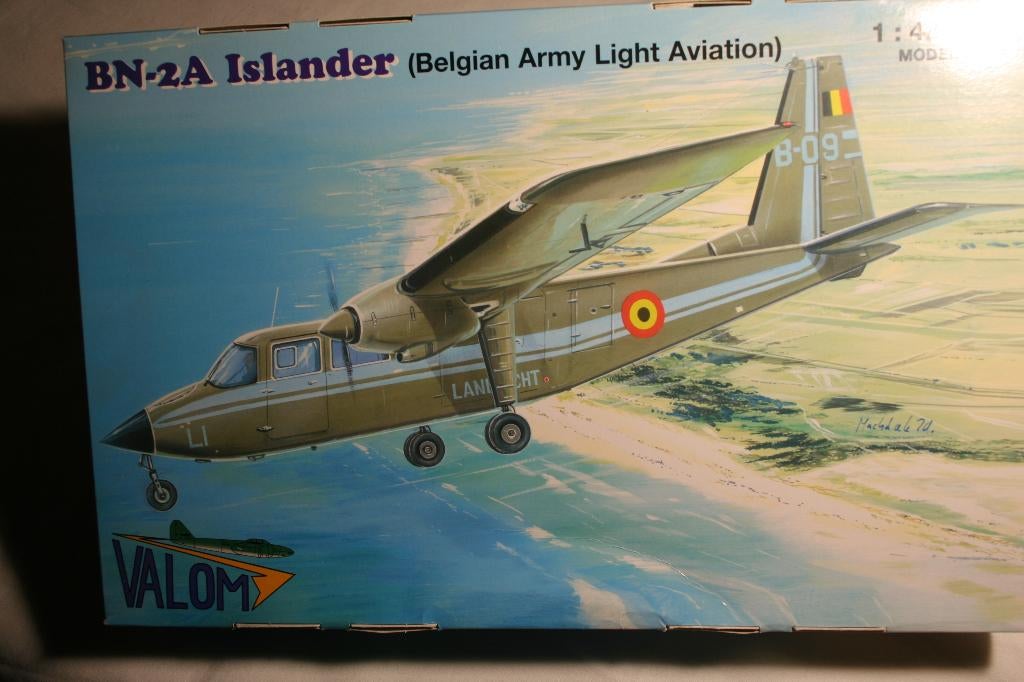 Valom 48011 1/48 Britten-Norman BN-2A Islander (Landmacht), Ophalen of Verzenden, Nieuw, Groter dan 1:72, Vliegtuig