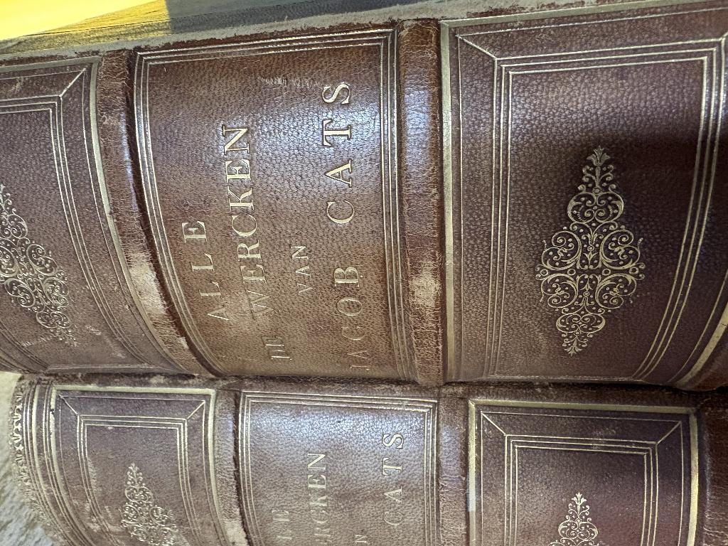 Alle de wercken van Jacob Cats.” In twee delen., Ophalen, Jacob Cats