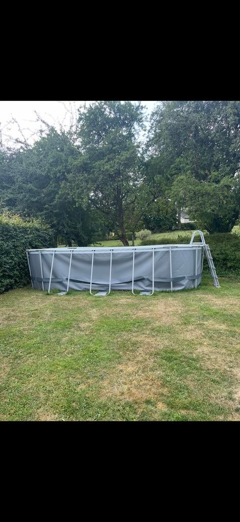 Piscine, Jardin & Terrasse, Piscines, Enlèvement ou Envoi, Utilisé, Rectangulaire, 400 cm ou plus