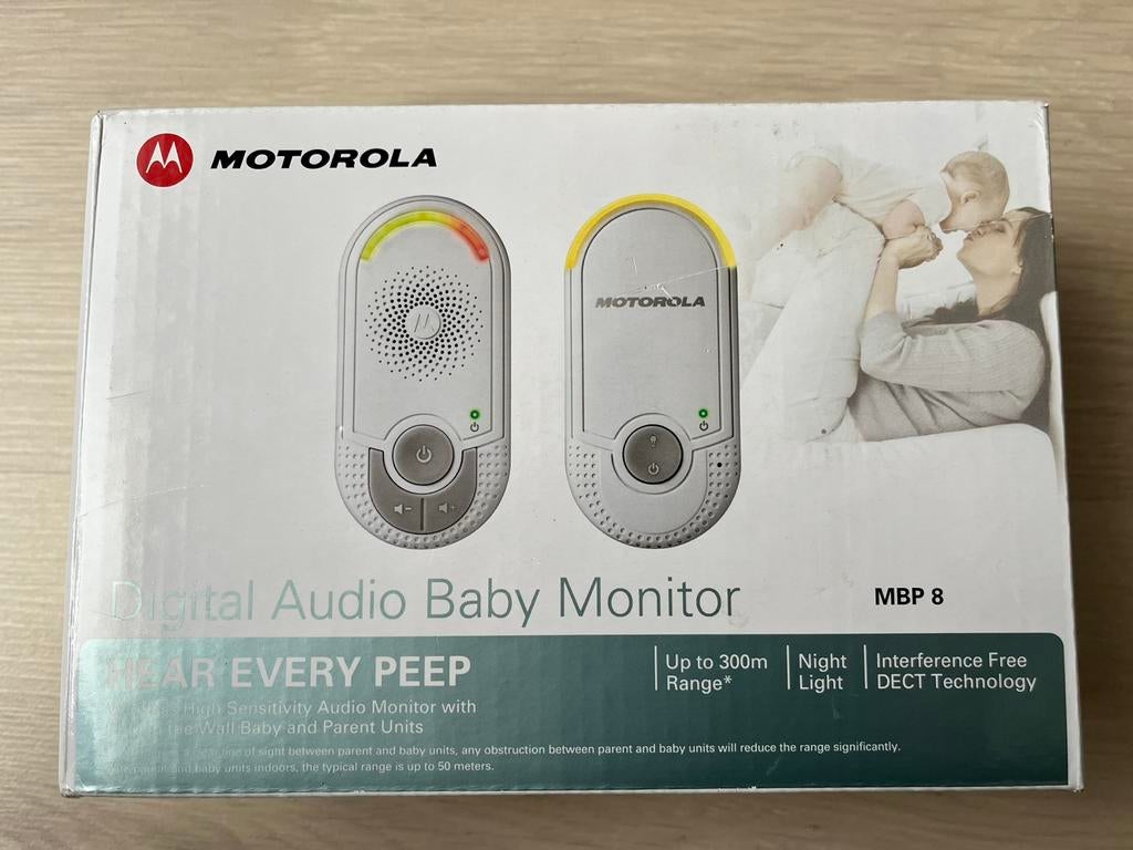 Motorola Mbp8, Kinderen en Baby's, Babyfoons, Zo goed als nieuw, Ophalen of Verzenden