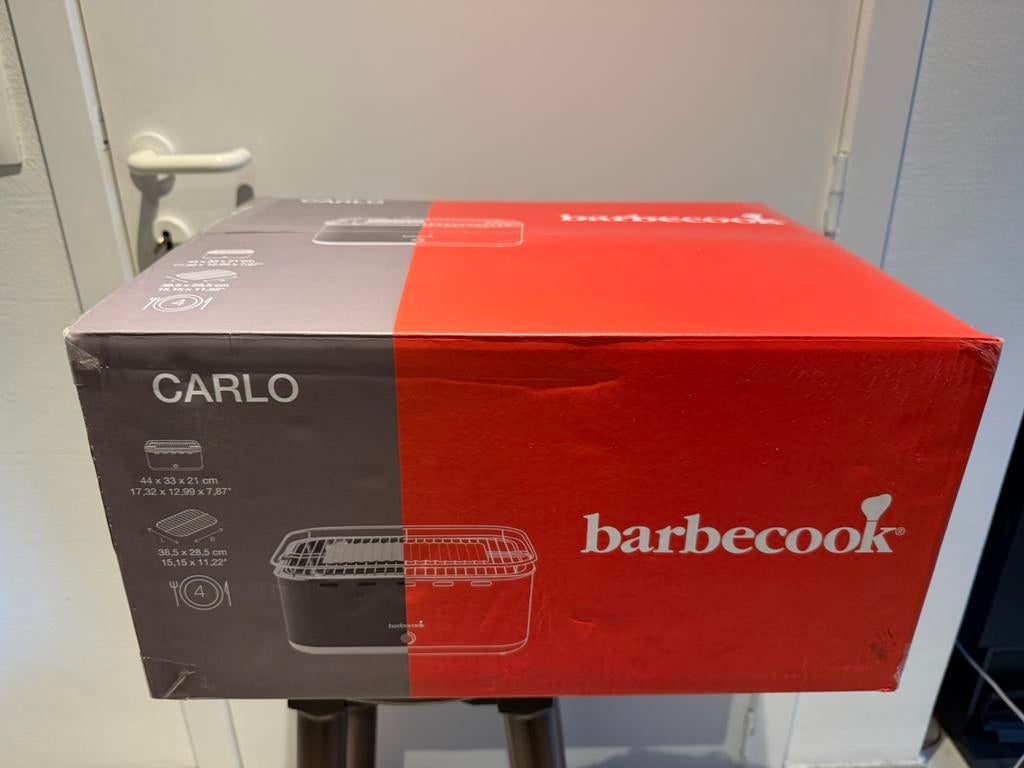 Barbecook Carlo Tafelbarbecue – Nieuw, Portable & Compact, Enlèvement, Comme neuf