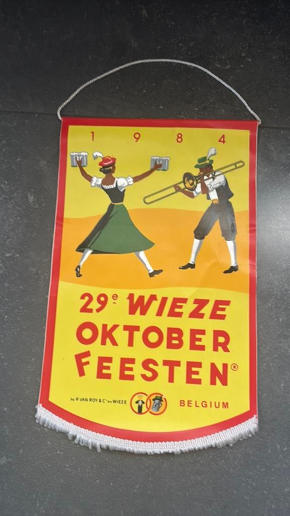 Vlagje 29e Wieze Oktoberfeesten, Enlèvement, Comme neuf