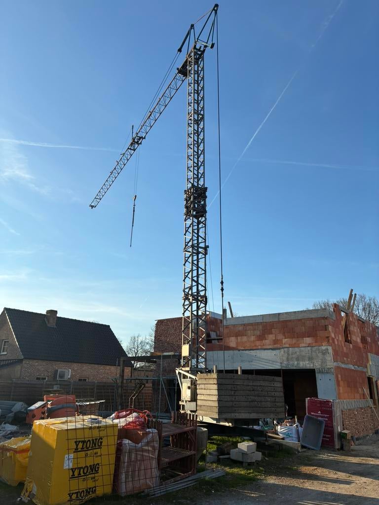 Grudalbe bouwkraan, Ophalen