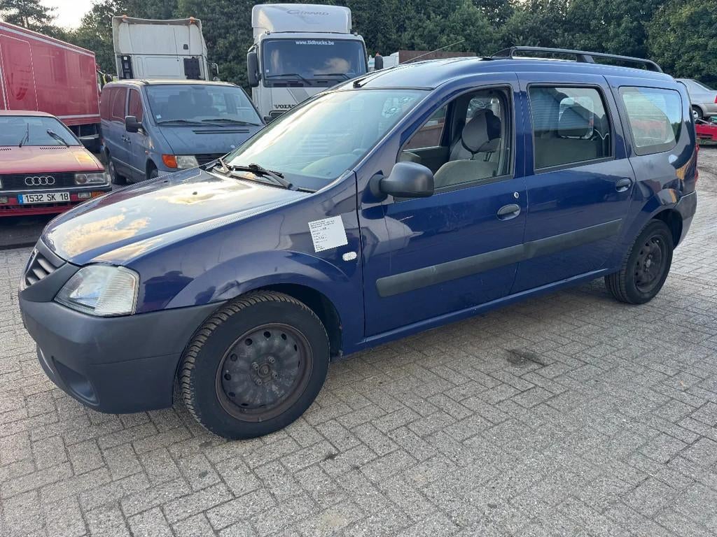 Dacia Logan *EURO 4* (bj 2008), Auto's, Dacia, Blauw, Logan, Bedrijf, 5 deurs