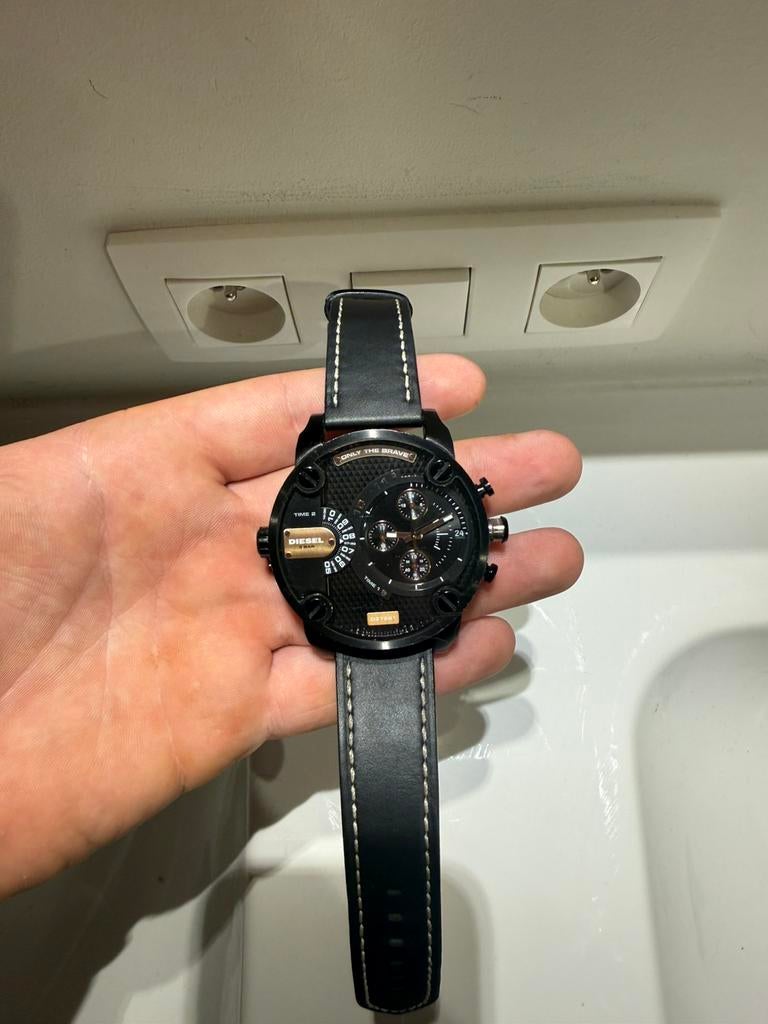 Diesel horloge, Handtassen en Accessoires, Horloges | Heren, Gebruikt, Polshorloge, Ophalen of Verzenden
