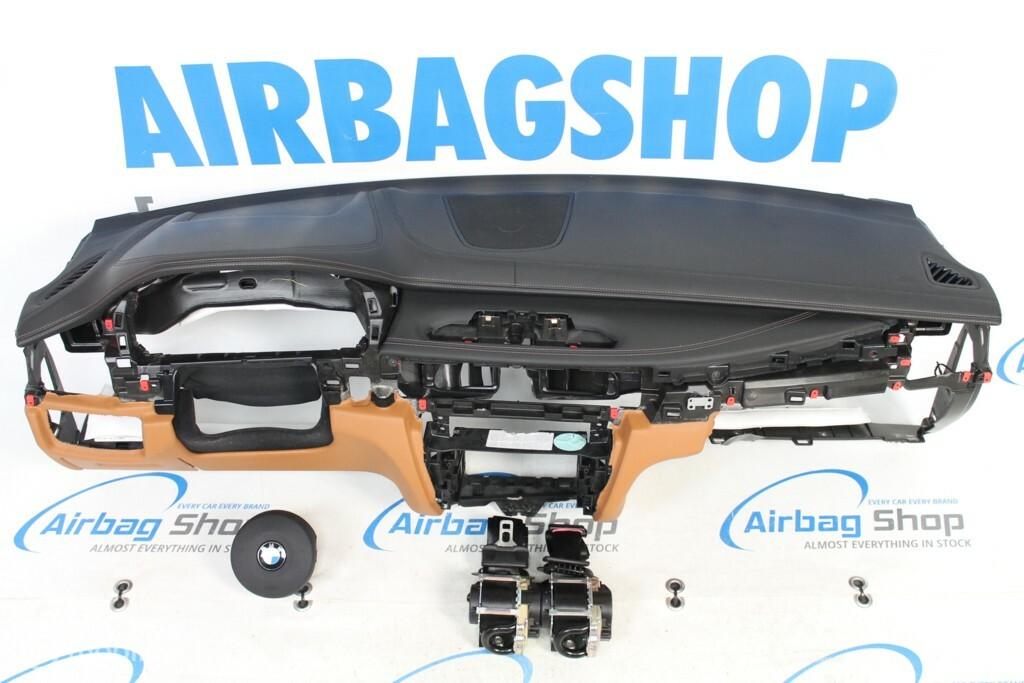Airbag set - Dashboard M leer cognac stiksel BMW X5 F15