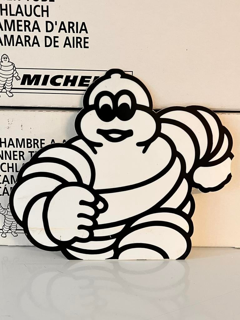 Bibendum michelin, Verzamelen, Ophalen of Verzenden, Gebruikt, Reclamebord