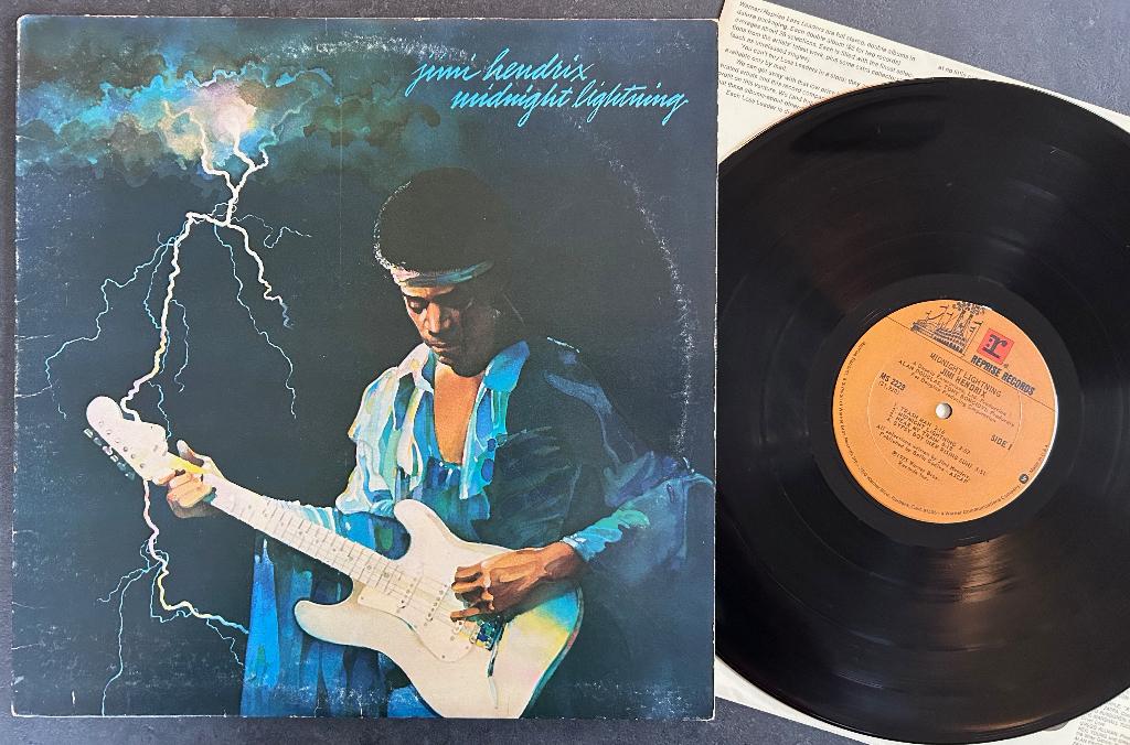 JIMI HENDRIX - Midnight lightning ( LP; USA ), Cd's en Dvd's, Vinyl | Rock, Verzenden, Zo goed als nieuw, 12 inch, Poprock