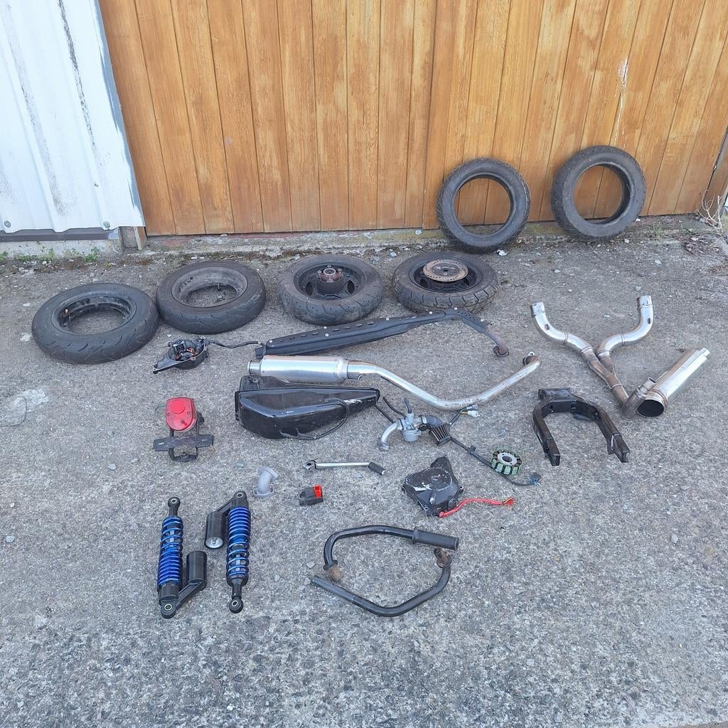 Dax onderdelen, Fietsen en Brommers, Ophalen