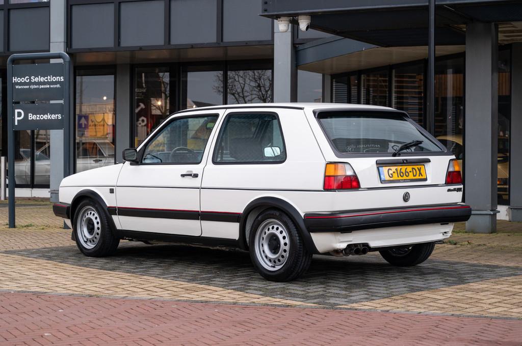 Volkswagen Golf Mk2 GTI (bj 1989), Stof, Volkswagen, Wit, Bedrijf