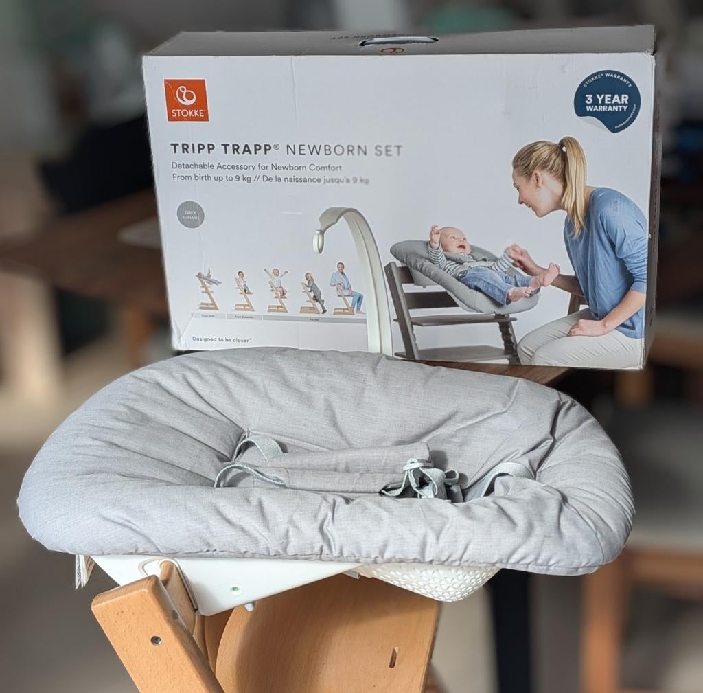 Stokke newborn seat incl speelboog, Kinderen en Baby's, Ophalen, Zo goed als nieuw