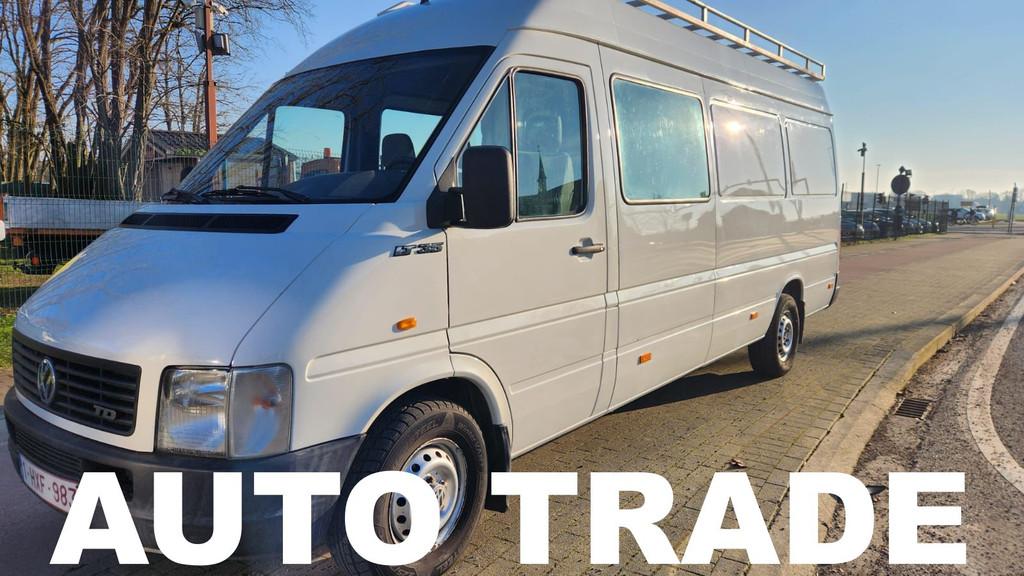 Volkswagen LT 2.5 TDI | DUBBELE CABINE | EXTRA LANG | DAKDRA, Auto's, Bestelwagens en Lichte vracht, 2500 cc, 4 deurs, Gebruikt
